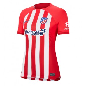 Atletico Madrid Koszulka Podstawowych Kobiety 2023-24 Krótki Rękaw